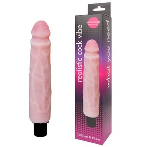 Фаллоимитатор с вибрацией REALISTIC COCK VIBE, L 255 мм D 42 мм арт. EE-10057