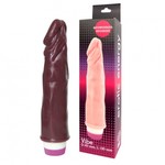 Фаллоимитатор с вибрацией REALISTIC COCK VIBE, L 190 мм D 40 мм цвет коричневый арт. EE-10048 brown