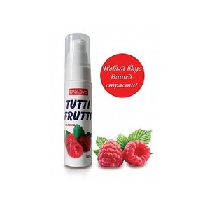 ГЕЛЬ "TUTTI-FRUTTI МАЛИНА" серии "OraLove" 30г арт. LB-30003