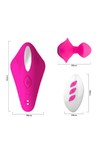 ВИБРАТОР ДЛЯ ПАР A-TOYS COBRUM, СИЛИКОН, РОЗОВЫЙ, 9,6 СМ