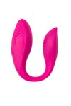 ВИБРАТОР ДЛЯ ПАР A-TOYS COBRUM, СИЛИКОН, РОЗОВЫЙ, 9,6 СМ