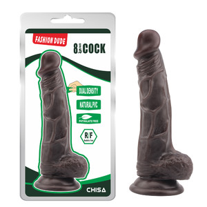 Фаллоимитатор на присоске Fashion Dude- 8.5 Inch Cock - Brown