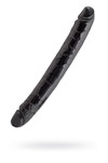 TOYFA Black&Red/Двусторонний фаллоимитатор TOYFA Black&Red, ПВХ, Чёрный, 31 см; 10702030/200317/0020