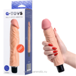Реалистичный вибратор TOYFA A-Toys, TPE, Мульскоростной, 20 см