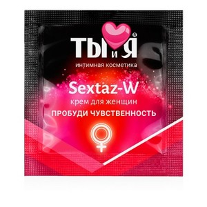 КРЕМ "Sextaz-W" для женщин одноразовая упаковка 1,5г арт. LB-70021t