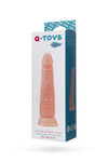 Реалистичный фаллоимитатор TOYFA A-Toys, TPE, Телесный, 16,8 см
