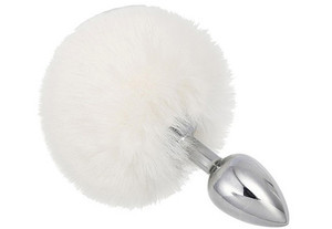 Втулка металлическая "White faux fur rabbit" , Артикул: EH 271101215