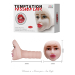 Мастурбатор лицо с вибрацией Baile Passion Lady , арт.: BM-009183
