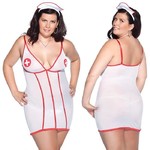 Kissable Платье Медсестры 1940 White/Red
