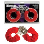 Меховые красные кандалы VARIATIONS 1092246CDTS