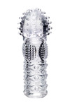 НАСАДКА НА ПАЛЕЦ A-TOYS HICKS, TPE, ПРОЗРАЧНЫЙ 8,5 СМ
