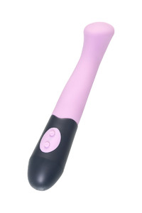 СТИМУЛЯТОР ТОЧКИ G, СИЛИКОН, РОЗОВЫЙ, 19 СМ