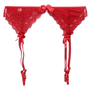 Пояс для чулок "Parmin Belt Red" красный