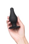 АНАЛЬНАЯ ВТУЛКА EROTIST SPADE L, САЙЛЕКСПАН, ЧЁРНЫЙ, 11 СМ