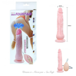Фаллоимитатор с грушей для имитации эакуляции Eros fountain , арт.:BW-008079P