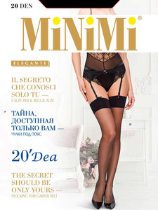 Minimi Чулки DEA 20 (3/4, черный)