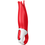Вибратор со стимулирующими лепестками Satisfyer Vibes Power Flower, красный