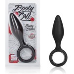 SE 0394-25-2 Анальная пробка Booty Slider-Black из силикона черная (California Exotic Novelties)