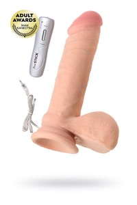 Реалистичный вибратор RealStick Elite Erick, TPR, телесный, 20 см