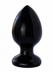 ПЛАГ-МАССАЖЕР ДЛЯ ПРОСТАТЫ BLACK MAGNUM 8 В ЛАМИНАТЕ L 115 мм, D 60 мм, цвет чёрный 
