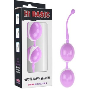 ШАРИКИ ВАГИНАЛЬНЫЕ "GEISHA LASTIC BALLS II" D 35 мм, цвет сиреневый арт. CN-1501