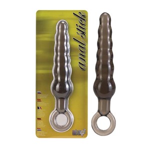 Анальная втулка Dream Toys,ПВХ,черная,14 см