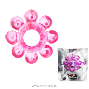 TOYFA/Кольцо гелевое розовое 818001-3