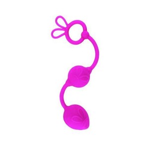 BI-014205 Анальные шарики Balls из силикона, D 30 мм, D 28 мм Pretty Love