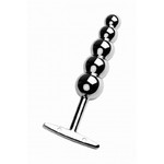 Анальная втулка Metal by TOYFA, металл, серебристый, 15,5 см, Ø3 см, 150 г