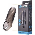 Насадка ToyFa XLover, для увеличения размера,TPE, черная прозрачная, 11 см