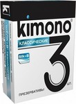 ПРЕЗЕРВАТИВЫ KIMONO (классические) 3 шт.