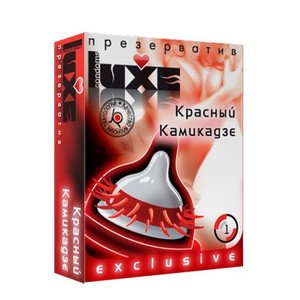 Презерватив "LUXE" exclusive Красный Камикадзе 1 шт.