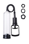 Помпа для пениса TOYFA A-Toys, PVC, Чёрный, 23,5 см