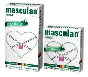 ПРЕЗЕРВАТИВЫ "MASCULAN 4 ULTRA" (УЛЬТРАПРОЧНЫЕ) 3 штуки