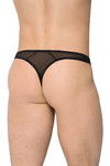 Трусы мужские со вставками из сетки SoftLine Collection, чёрный, XL