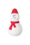 Вакуум-волновой стимулятор клитора JOS CHRISTMA, силикон, белый, 9,4 см