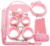 Набор аксессуаров БДСМ "Paluba Pink", 7 предметов розовый