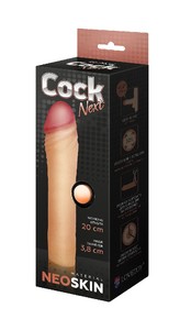 Фаллоудлинитель киберкожа COCK NEXT, L 200 мм D 38 мм, арт. 690303