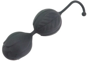 Шарики вагинальные "Kegel balls black" черные