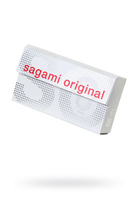 ПРЕЗЕРВАТИВЫ SAGAMI, ORIGINAL 0.02, ПОЛИУРЕТАН, УЛЬТРАТОНКИЕ, ГЛАДКИЕ, 19 СМ, 5,8 СМ, 6 ШТ.