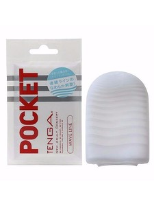 Tenga Pocket Wave Line Карманный мастурбатор (Япония)