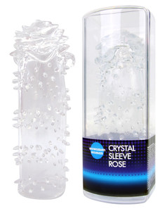 НАСАДКА ЗАКРЫТАЯ "CRYSTAL SLEEVE ROSE" в форме розы арт. EE-10105