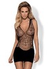 Obsessive D 603 DRESS (Черный, S/M/L) платье