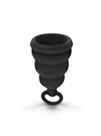 Gvibe Gcup Black силиконовая менструальная чаша с защитой от протечек, 10 мл, арт. FT10592