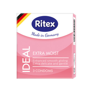 ПРЕЗЕРВАТИВЫ "RITEX PERFECT FIT № 3" (АНАТОМИЧЕСКОЙ ФОРМЫ С НАКОПИТЕЛЕМ), 3 штуки